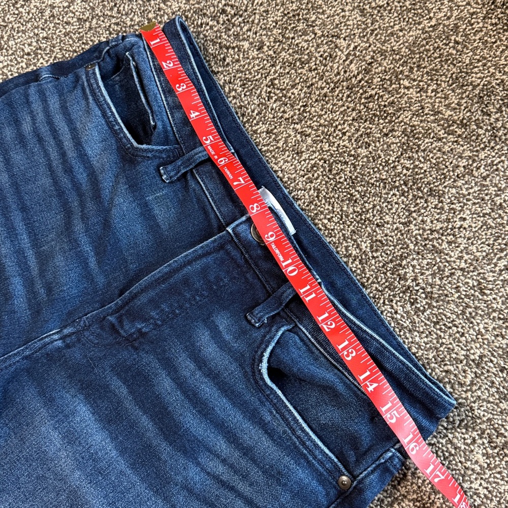 LC Lauren Conrad High Rise Skinny Jeans, SIZE 12, dark wash - Picture 8 of 9